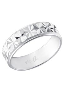 Amor Damen Fingerring "Uni Chic", 50, Silber 925 (Sterlingsilber), 5mm, silber, Silber 925 (Sterlingsilber), Fingerringe