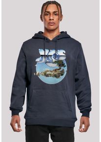 F4NT4STIC Herren Kapuzenpullover "YES Chrome Island", blau, casual, Gr. M, Obermaterial: 65% Baumwolle, 35% Polyester, Pullover, Premium Qualität