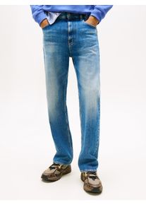 Tommy Jeans Herren Regular-fit-Jeans "Otis Regular Straight", blau, casual, Gr. 34, Denim/Jeans, Obermaterial: 99% Baumwolle, 1% Elasthan, Jeans, Mit