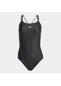 Damen Badeanzug "LOGO SUIT", schwarz, sportlich, Gr. 32, adidas Performance, Obermaterial: 78% Polyamid, 22% Elasthan, Badeanzüge