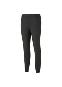 Puma Herren Golfhose "Dealer Golf-Jogginghose Herren", schwarz, Gr. 36, unifarben, Obermaterial: 100% Polyester; Rippe: 100% Polyester; Tasche u2013