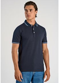 LINDBERGH Herren Poloshirt "LINDBERGH Poloshirt", blau, Gr. XXXL, Oberstoff: 100% Baumwolle, Shirts
