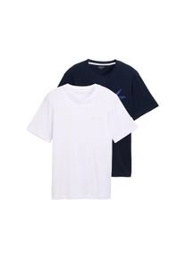 Tom Tailor Print-Shirt, (2 tlg.), mit Logo-Print