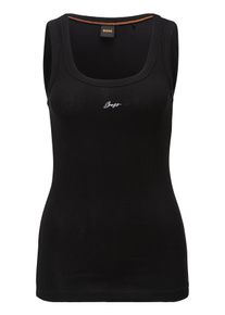 BOSS Orange Tanktop »Ematite Premium Damenmode«, mit gerippter Struktur
