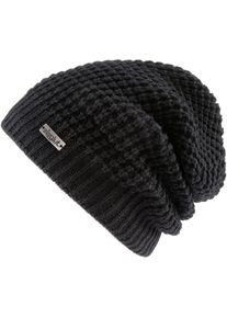 EISGLUT Blazeo Beanie - schwarz - Gr. Einheitsgröße - Wolle/Polyacryl
