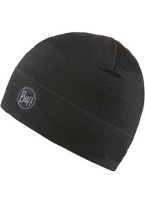 Buff Merino Lightweight Beanie - schwarz - Gr. Einheitsgröße - Merinowolle