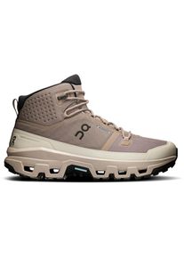 On Cloudrock Mid Wp Wanderschuhe Herren - grau - Gr. 44 1/2 - Polyester