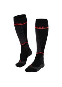 Falke Sk Energizing Socken Damen - schwarz - Gr. 39-42/W2 - Polyamid/Schurwolle/Polypropylen
