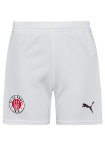 Puma Fc St. Pauli Funktionsshorts Kinder - weiß - Gr. 128 - Polyester