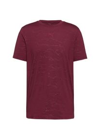 Puma Cloudspun Emboss Funktionsshirt Herren - rot - Gr. M - Polyester/Elastan