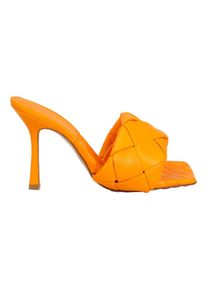 Bottega Veneta Slipper & Pantoletten - Lido Mule Orange - Gr. 40 (EU) - in Orange - f&uuml;r Damen