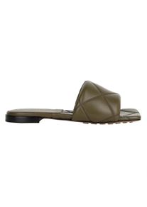 Bottega Veneta Sandalen - Rubber Lido Slide Green - Gr. 39 (EU) - in Gr&uuml;n - f&uuml;r Damen