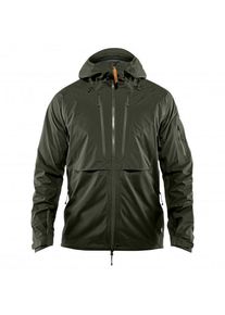 Fjällräven Fjällräven Keb Eco-Shell Jacket Regenjacke Herren Wandern (Gr XS |oliv |wasserdicht)