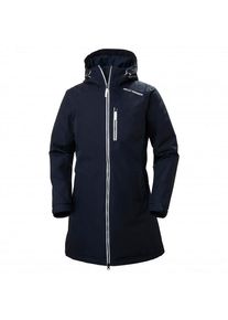 Helly Hansen Long Belfast Winter Jacket Winterjacke Women (Größe S |blau |wasserdicht)