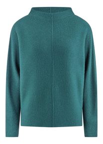 include - Pullover, türkis, Gr. 36 / S - Schurwolle