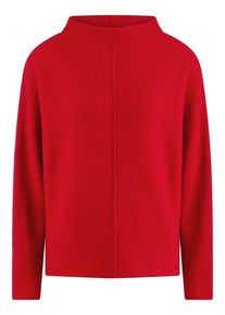 include - Pullover, rot, Gr. 36 / S - Schurwolle