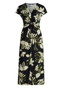 Peter Hahn Betty Barclay - Jersey-Kleid mit V-Ausschnitt, blau, Gr. 36 / S