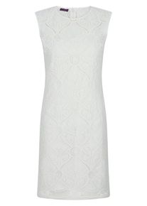 Talbot Runhof X PETER HAHN - Kleid, weiss, Gr. 40 / M - Baumwolle