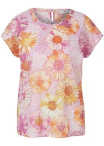 Peter Hahn - Blusen-Shirt, lila, Gr. 36 / S - Baumwolle