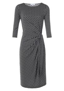 Uta Raasch - Jersey-Kleid mit 3/4-Arm, schwarz, Gr. 44 / L