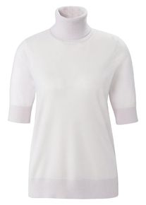 Peter Hahn - Rollkragen-Pullover, beige, Gr. 36 / S - Schurwolle