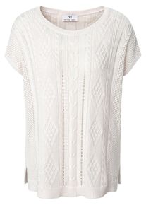 Peter Hahn - Pullover aus 100% SUPIMA®-Baumwolle, weiss, Gr. 36/38 - Baumwolle