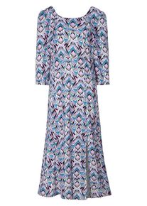 Uta Raasch - Kleid mit 3/4-Arm, mehrfarbig, Gr. 40 / M
