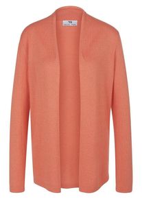 Peter Hahn - Strickjacke Modell Caro, orange, Gr. 36 / S - Seide