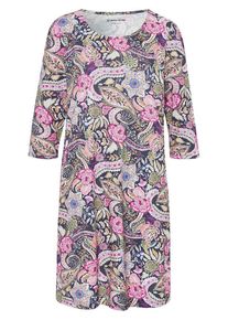 Green Cotton - Jersey-Kleid Emma, blau, Gr. 36 / S - Baumwolle