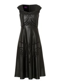 Talbot Runhof X PETER HAHN - Träger-Kleid, schwarz, Gr. 38 / S