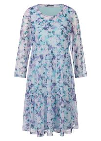 MYBC - Mesh-Kleid, blau, Gr. 36 / S