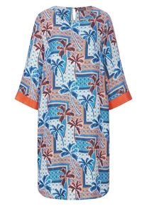 MYBC - Kleid mit Rundhals-Ausschnitt, blau, Gr. 36 / S