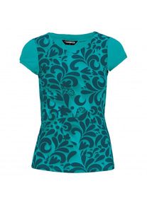 KARPOS Loma Print Jersey Laufshirt Damen (Gr M |türkis)