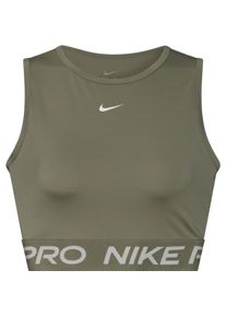 Nike Pro 365 Croptop Damen - grün - Gr. L