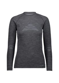 CMP Merino Funktionsshirt Damen - schwarz - Gr. 42/44 - Polyester/Merinowolle