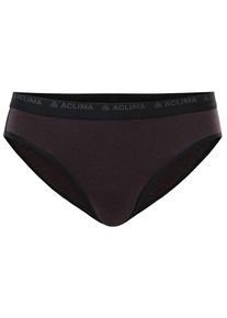 Aclima Lightwool 140 Briefs Merinounterwäsche Damen (Gr M |schwarz)