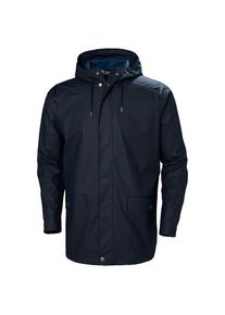 Regenjacke Helly Hansen Moss Rain Coat Herren (Gr XXL |blau |wasserdicht)