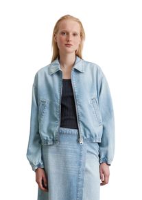 Marc O'Polo MARC O'POLO Damen Jeansjacke "aus TENCEL Lyocell-Mix"faded light blau, casual, Gr. XL, unifarben, Obermaterial: 76% Lyocell, 24% Baumwolle, Jacken