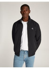 Herren Blouson "PADDED HARRINGTON", schwarz, casual, Gr. S, Calvin Klein Jeans, unifarben, Web, Obermaterial: 100% Polyamid. Futter: 100% Polyester,