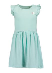 Blue Seven Mädchen Sweatkleid, blau, modisch, Gr. 92, unifarben, Jersey, Obermaterial: 100% Baumwolle, Kleider