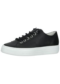 Paul Green Damen Sneaker "Paul Green Sneaker Leder", Gr. 41, schwarz, Leder, casual, Schuhe