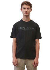 Marc O'Polo MARC O'POLO Herren T-Shirt, schwarz, Basic, Gr. XXL, Jersey, Obermaterial: 100% Baumwolle, Shirts, klassisches Logo-T-Shirt