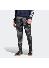 Herren Sporthose "M CAMO PT", schwarz, sportlich, Gr. S, adidas Sportswear, Obermaterial: 70% Baumwolle, 30% Polyester, Hosen