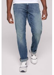 CAMP DAVID Herren Comfort-fit-Jeans, blau, casual, Gr. 30, vintage, Material: 91, 5% Baumwolle, 6% Polyester, 2, 5% Elasthan, Jeans, mit zwei