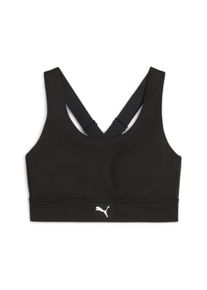 Puma Damen Sport-BH "PWRbreathe RUN BH Damen", Gr. L, schwarz, Obermaterial: 77% Polyester, 23% Elasthan; Futter: 87% Polyester, 13% Elasthan, BHs