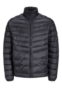 Jack & Jones JACK & JONES Herren Steppjacke "JJESPRINT PUFFER COLLAR NOOS", schwarz, modisch, Gr. M, unifarben, Web, Obermaterial: 100% Nylon, Jacken