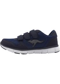 Kangaroos Sneaker "K-BlueRun 701 B", Gr. 37, blau, Textil, sportlich, Schuhe, mit Klettverschluss