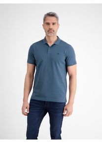Lerros Herren Poloshirt "Lerros Basic Poloshirt für Herren, unifarben", blau, Gr. S, 100% Baumwolle, Shirts
