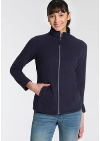 CMP Damen Fleecejacke "D Fleecejacke", schwarz, sportlich, Gr. 34, unifarben, Fleece, Obermaterial: 100% Polyester, Jacken