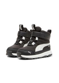 Puma Damen Winterboots "EVOLVE BOOT PURETEX AC+INF", Gr. 26, schwarz-weiß, Textil, sportlich, Schuhe, Snowboots, Winterstiefel, Winterschuhe, für